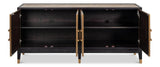 Beto Tan Four Door Sideboard - Ornate Home