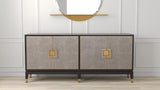 Beto Tan Four Door Sideboard - Ornate Home