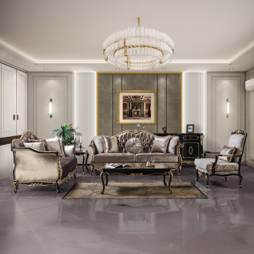 Betria Gray Coffee Table - Ornate Home