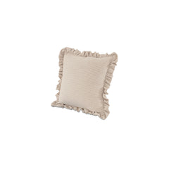 Betty Beige Stripe 25 Inch Cushion - Ornate Home