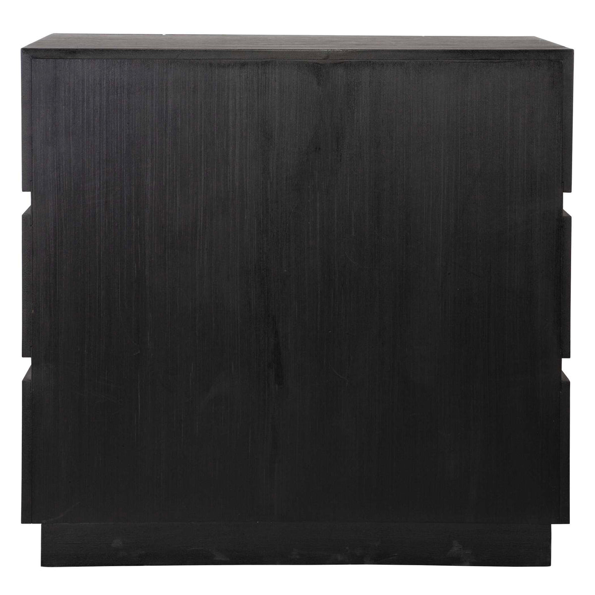 Between The Lines Black/Brass Accent Chest - Ornate Home