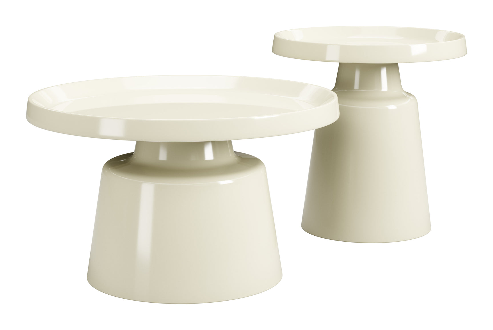 Beurre Ivory Coffee Table Set (2-Piece) - Ornate Home