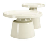 Beurre Ivory Coffee Table Set (2-Piece) - Ornate Home