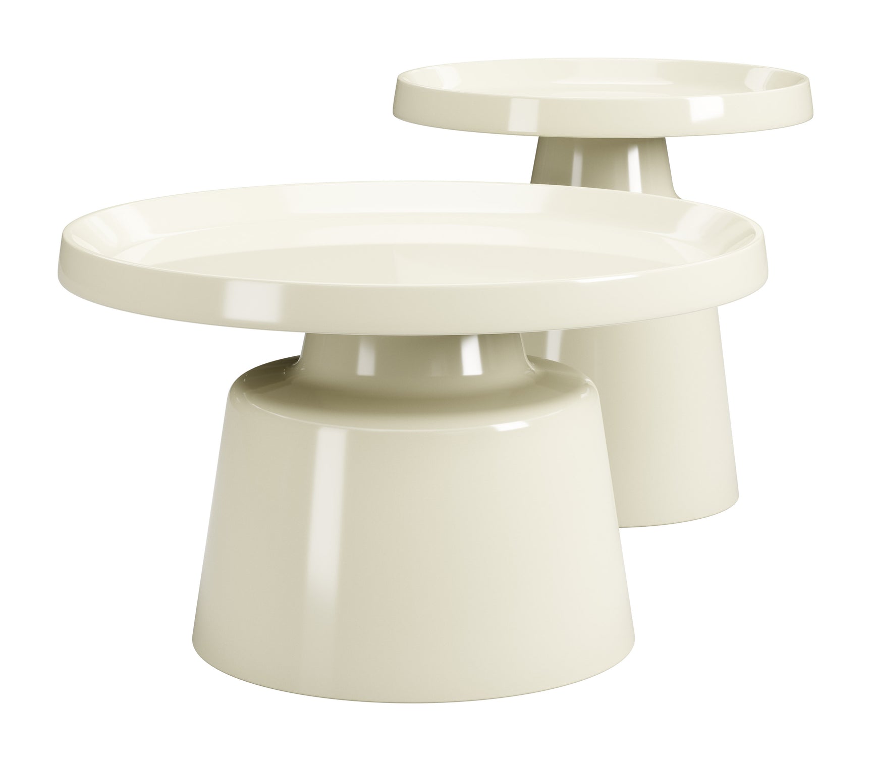 Beurre Ivory Coffee Table Set (2-Piece) - Ornate Home