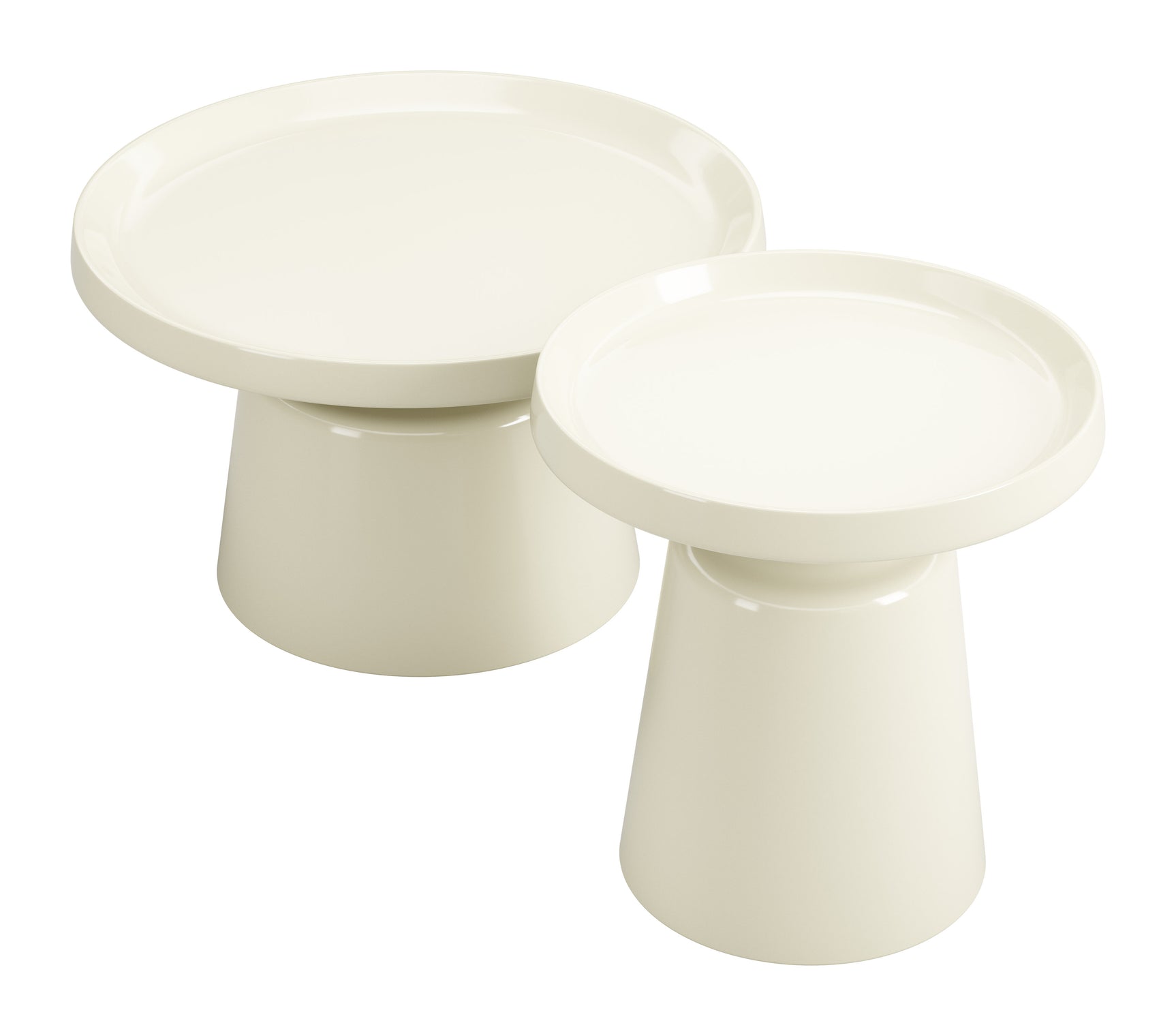 Beurre Ivory Coffee Table Set (2-Piece) - Ornate Home