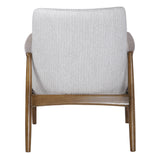 Bev White Accent Chair - Ornate Home