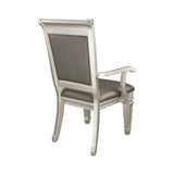Bevelle Silver Arm Chair (Set of 2) - Ornate Home