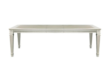 Bevelle Silver Extendable Dining Table - Ornate Home