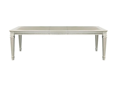 Bevelle Silver Extendable Dining Table - Ornate Home
