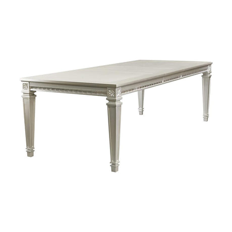 Bevelle Silver Extendable Dining Table - Ornate Home