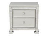 Bevelle Silver Nightstand - Ornate Home