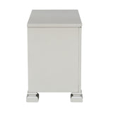 Bevelle Silver Nightstand - Ornate Home