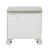 Bevelle Silver Nightstand - Ornate Home