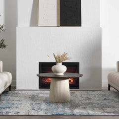 Beverly Abstract Blue Area Rug - Ornate Home