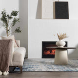Beverly Abstract Blue Area Rug - Ornate Home