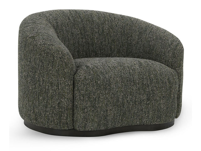 Beverly Antique Green Swivel Accent Chair - Ornate Home