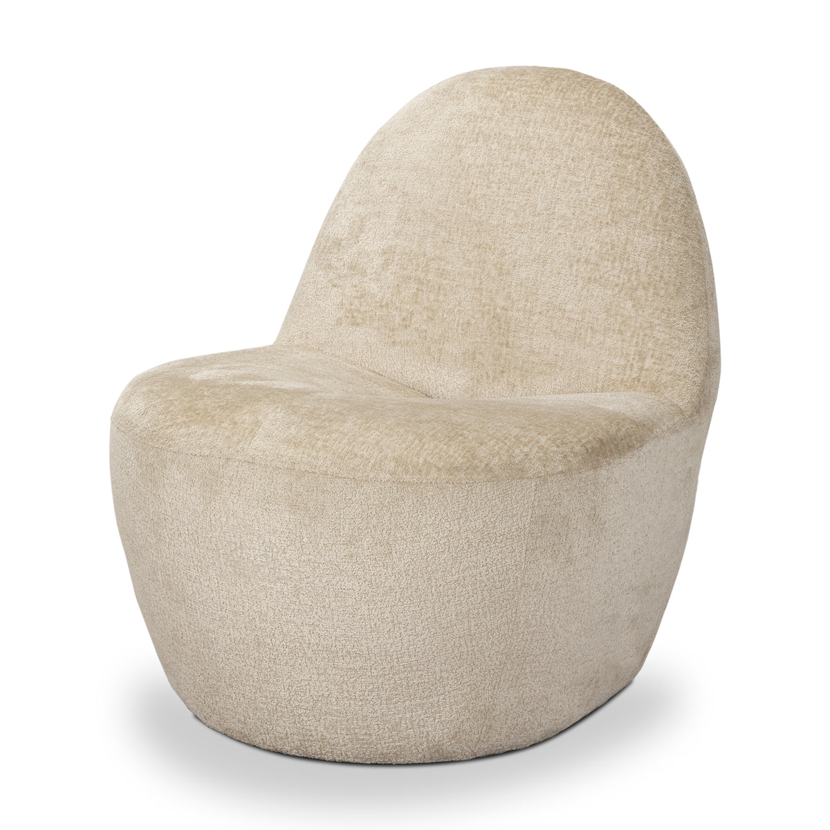Beverly Beige Chenille Accent Chair - Ornate Home