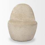 Beverly Beige Chenille Accent Chair - Ornate Home