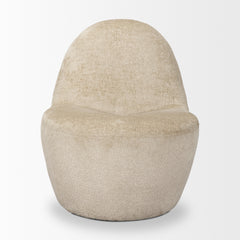 Beverly Beige Chenille Accent Chair - Ornate Home