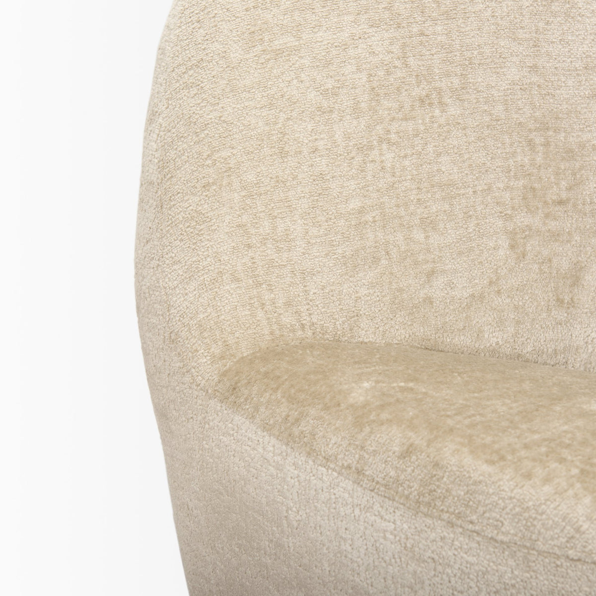 Beverly Beige Chenille Accent Chair - Ornate Home
