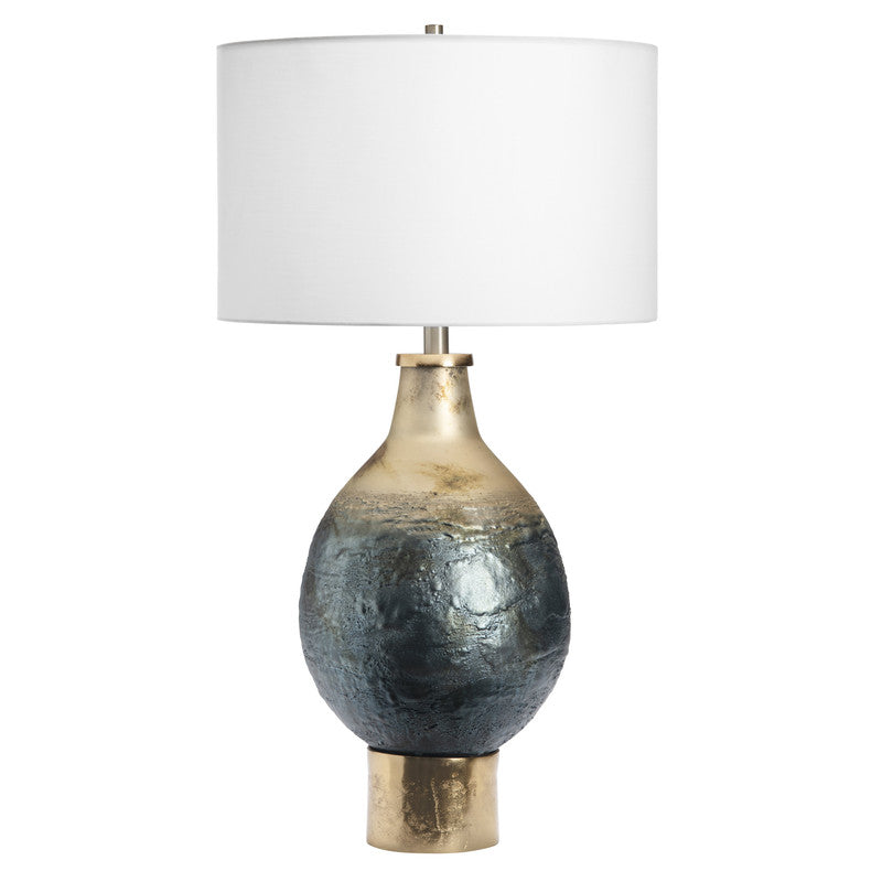 Beverly Blue/Gold Table Lamp - Ornate Home