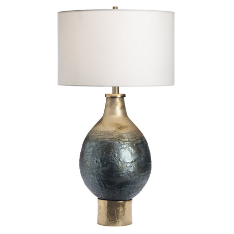 Beverly Blue/Gold Table Lamp - Ornate Home