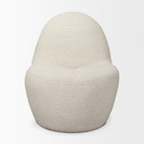 Beverly Cream Boucle Accent Chair - Ornate Home