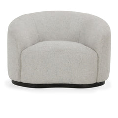 Beverly Ivory Swivel Accent Chair - Ornate Home