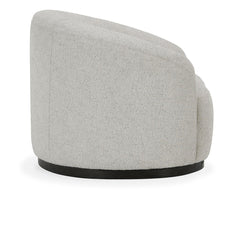 Beverly Ivory Swivel Accent Chair - Ornate Home