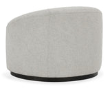 Beverly Ivory Swivel Accent Chair - Ornate Home