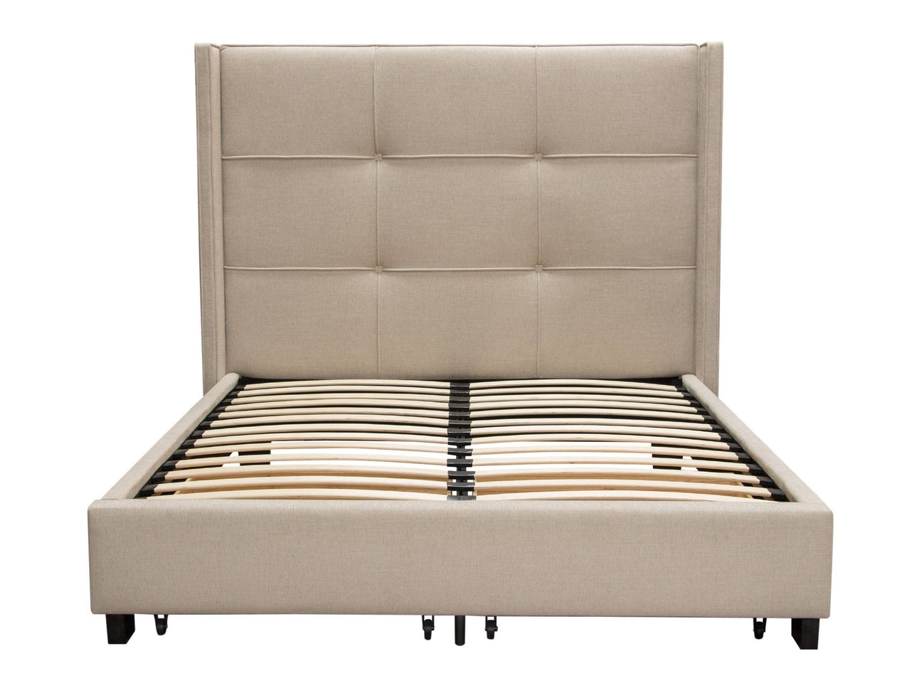 Beverly Sand Queen Bed - Ornate Home