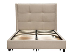 Beverly Sand Queen Bed - Ornate Home