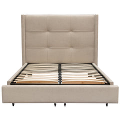Beverly Sand Queen Bed - Ornate Home