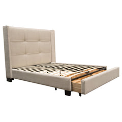 Beverly Sand Queen Bed - Ornate Home