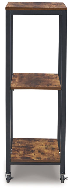 Bevinfield Brown/Black Bar Cart - Ornate Home