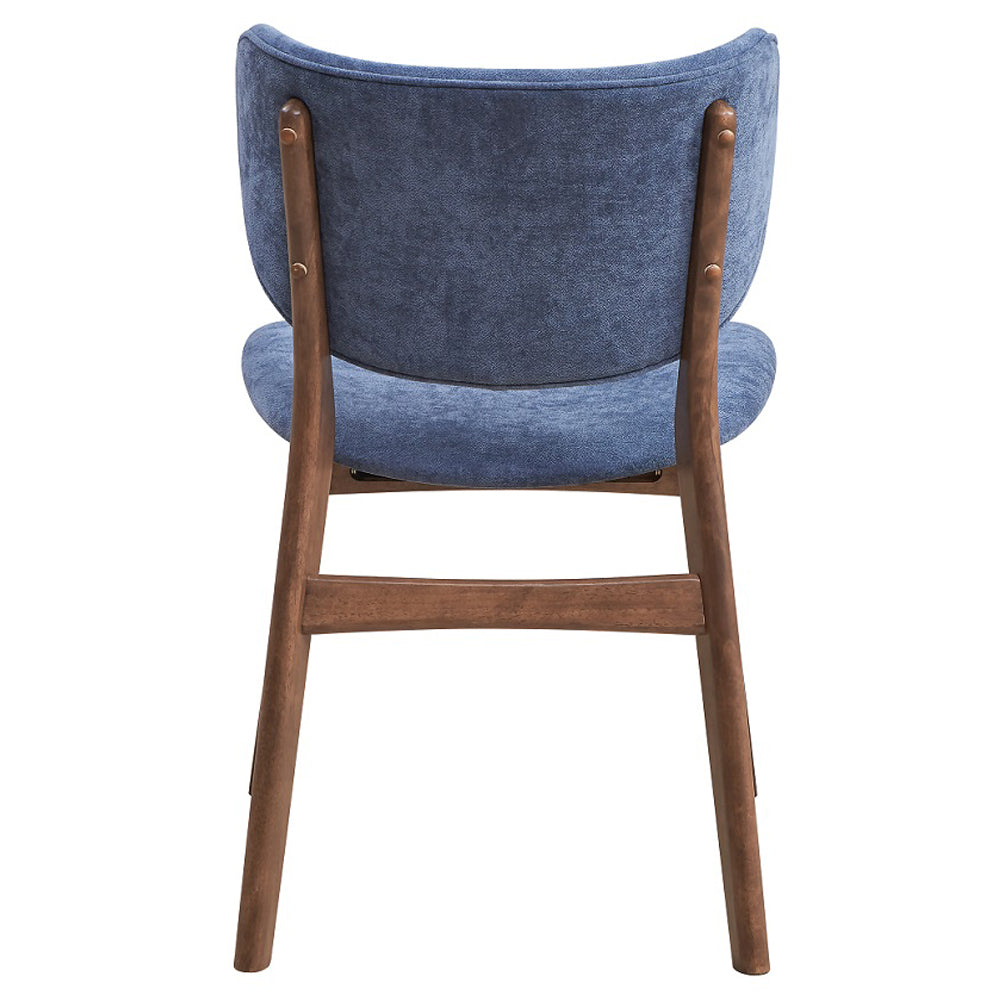 Bevis Blue Side Chair (Set of 2) - Ornate Home