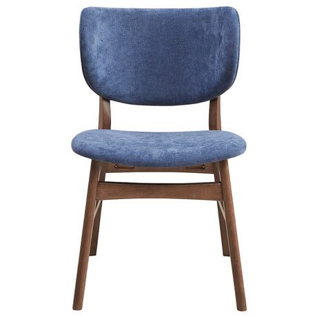 Bevis Blue Side Chair (Set of 2) - Ornate Home