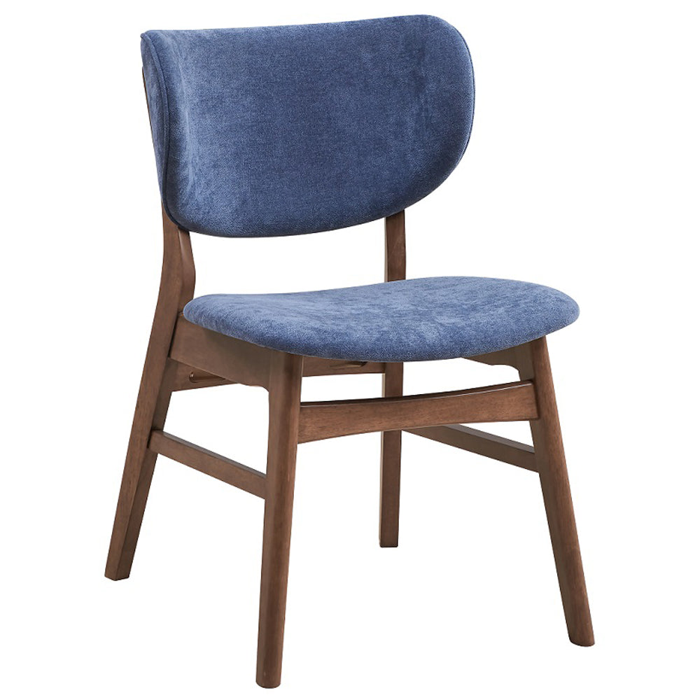 Bevis Blue Side Chair (Set of 2) - Ornate Home