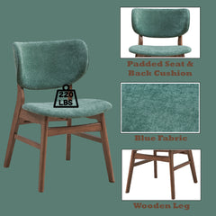 Bevis Green Side Chair (Set of 2) - Ornate Home