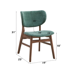 Bevis Green Side Chair (Set of 2) - Ornate Home