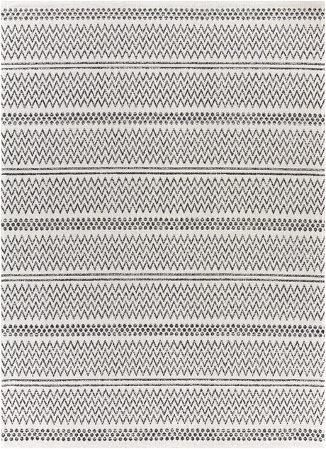 Bewbush Black&White Area Rug - Clearance - Ornate Home
