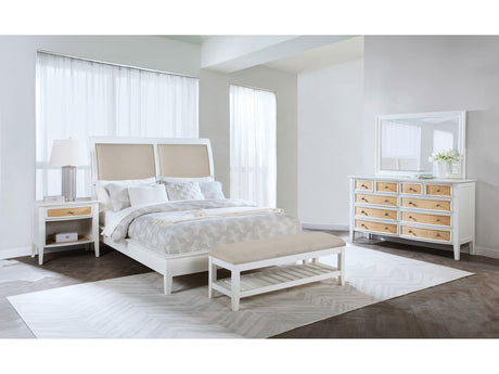 Bexhill White 4-piece Queen Bedroom Set - Ornate Home