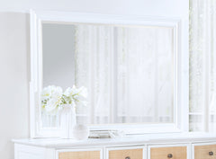 Bexhill White Dresser Mirror - Ornate Home