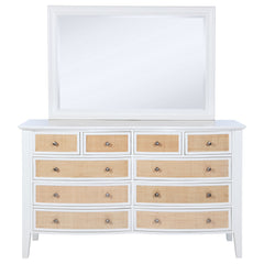 Bexhill White Dresser and Mirror - Ornate Home