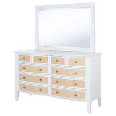 Bexhill White Dresser and Mirror - Ornate Home