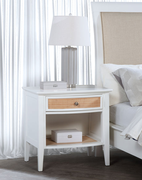 Bexhill White Nightstand - Ornate Home