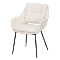 Bexley Beige Arm Chair (Set-2) - Ornate Home