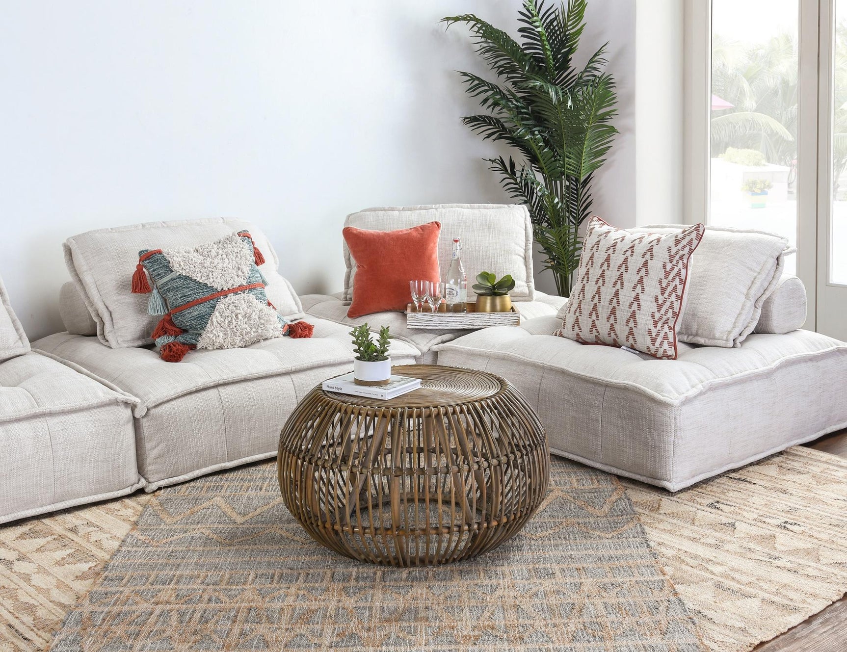 Bexley Natural Coffee Table - Ornate Home