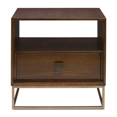 Bexley Walnut Side Table - Ornate Home