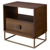 Bexley Walnut Side Table - Ornate Home